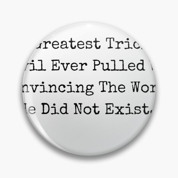 Item preview, The Usual Suspects Quote designed and sold by thereelartist.