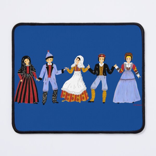 Item preview, Farandole of costumes from Corsica, France designed and sold by Catherine Debusne.