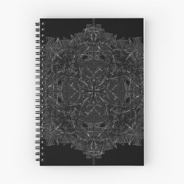 Item preview, Fractal wireframe black and white designed and sold by IZ-MdVerz.