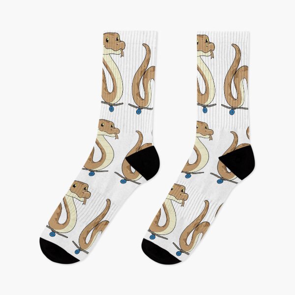 Item preview, Snake as Skater with Skateboard designed and sold by Snabdesign84.