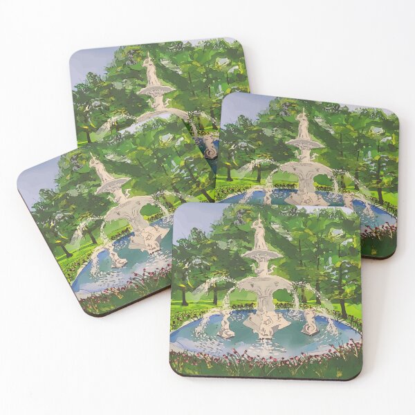 Item preview, Forsyth Park in Savannah Georgia  - WelshDesigns designed and sold by welshdesigns.