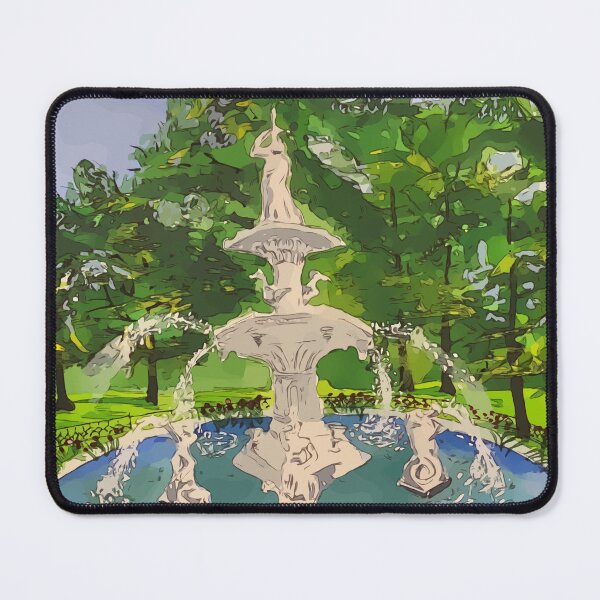 Item preview, Forsyth Park in Savannah Georgia  - WelshDesigns designed and sold by welshdesigns.