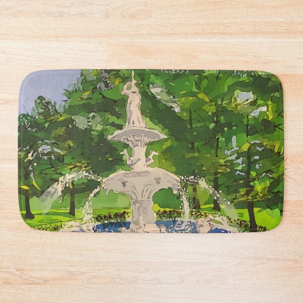 Item preview, Forsyth Park in Savannah Georgia  - WelshDesigns designed and sold by welshdesigns.