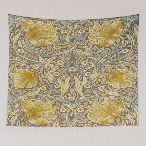 Item preview, William Morris Pimpernel , Morris Pimpernel floral design designed and sold by Olivia-One.