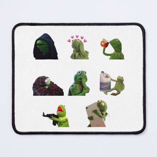 Item preview, Kermit meme sticker pack designed and sold by blue-liv.