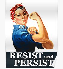 Widerstehen und bestehen bleiben Poster