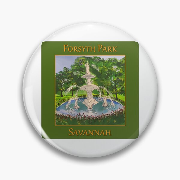 Item preview, Forsyth Park in Savannah Georgia  - WelshDesigns designed and sold by welshdesigns.