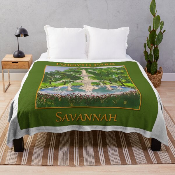 Item preview, Forsyth Park in Savannah Georgia - WelshDesigns designed and sold by welshdesigns.