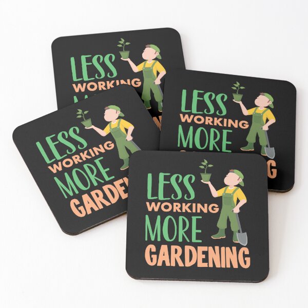 Item preview, Funny Less Working More Gardening Retirement Plan Gardening designed and sold by MadrigueraSM-.