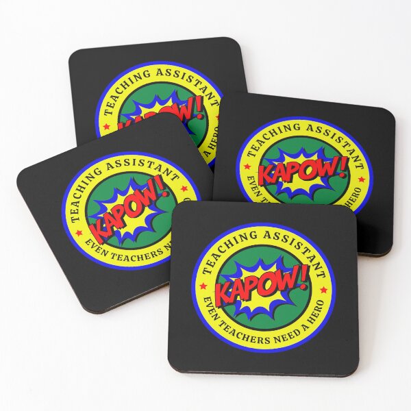 Item preview, Teaching Assistant Even Teachers Need A Hero The Best Teacher Kapow Design designed and sold by BestTeacher.