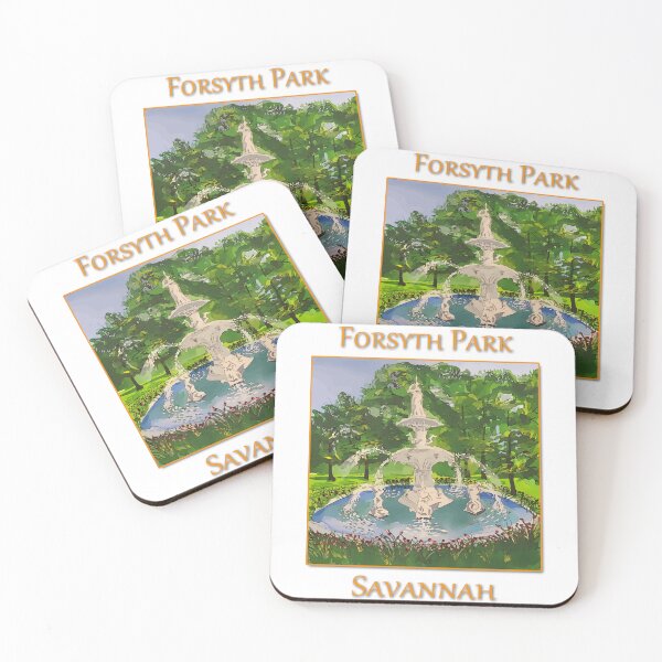 Item preview, Forsyth Park in Savannah Georgia  - WelshDesigns designed and sold by welshdesigns.