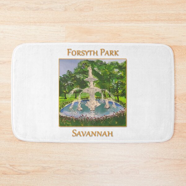 Item preview, Forsyth Park in Savannah Georgia  - WelshDesigns designed and sold by welshdesigns.