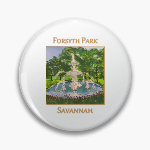 Item preview, Forsyth Park in Savannah Georgia  - WelshDesigns designed and sold by welshdesigns.