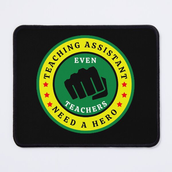 Item preview, Teaching Assistant Even Teachers Need A Hero The Best Teacher Hand Design designed and sold by BestTeacher.