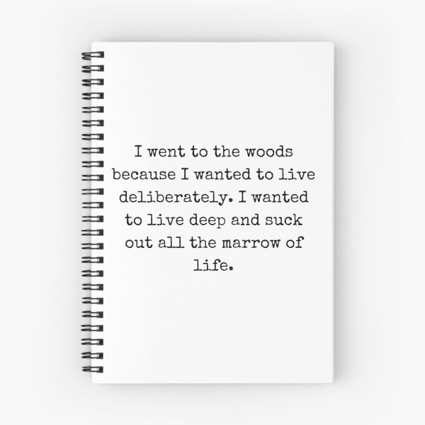 Item preview, I went to the woods because I wanted to live deliberately - Dead Poets Society designed and sold by thereelartist.