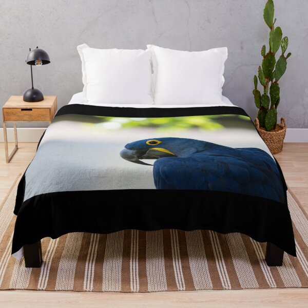 Item preview, Profile of a beautiful Hyacinth Macaw Parrot designed and sold by Stretch Clendennen.