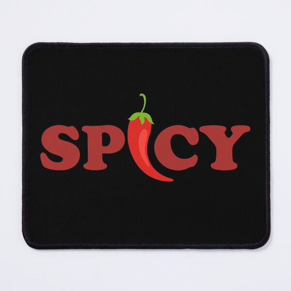 Item preview, Spicy pepper hot design on white shirt designed and sold by julexy.