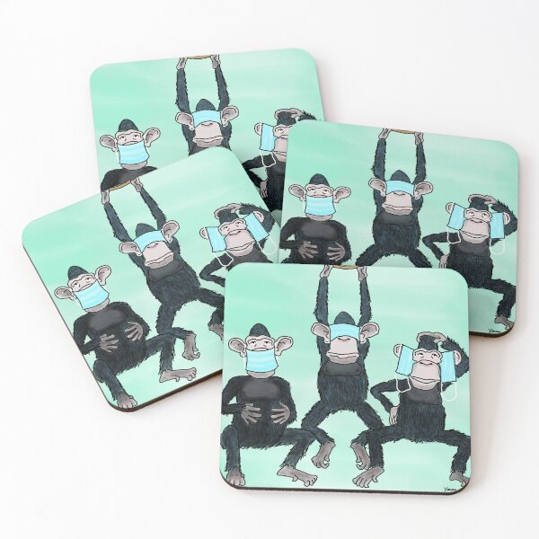 Item preview, 3 monkeys cartoon designed and sold by YavouShop.