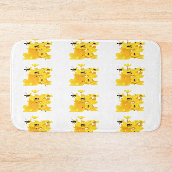 Item preview, Hoverflies in flower field  designed and sold by mthyselius.