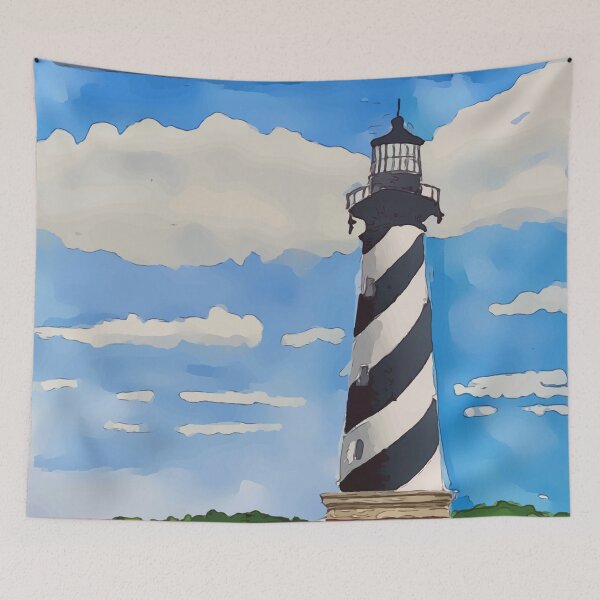 Item preview, Lighthouse on Cape Hatteras National Seashore  - WelshDesigns designed and sold by welshdesigns.