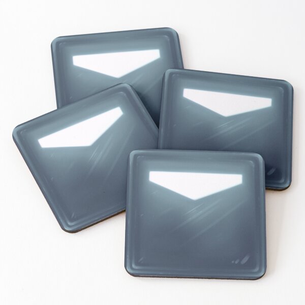 Item preview, Beat Saber Independence Gray Cube Block Pillow designed and sold by JessySketches.