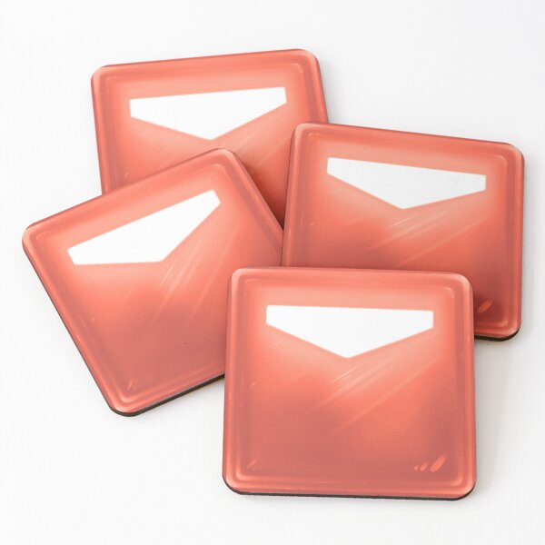 Item preview, Beat Saber Peach Cube Block Pillow designed and sold by JessySketches.