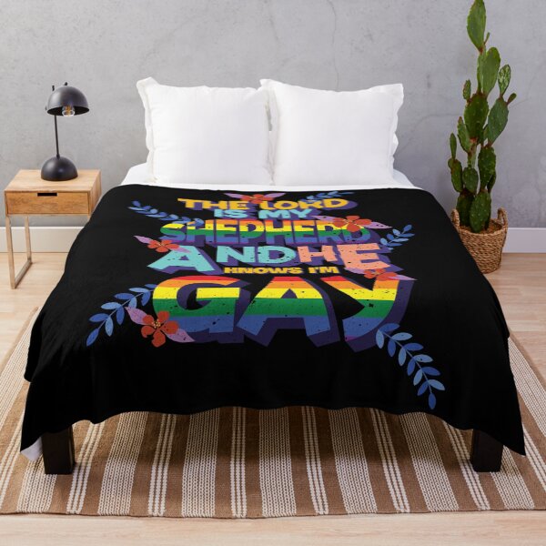 Item preview, The Lord Is My Shepard And He Knows Im Gay designed and sold by Optix.