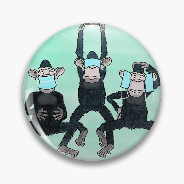 Item preview, 3 monkeys cartoon designed and sold by YavouShop.