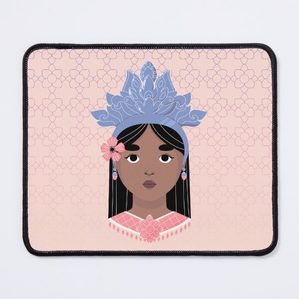 Item preview, Apsara Portrait - Black Hair designed and sold by komoukmouk.