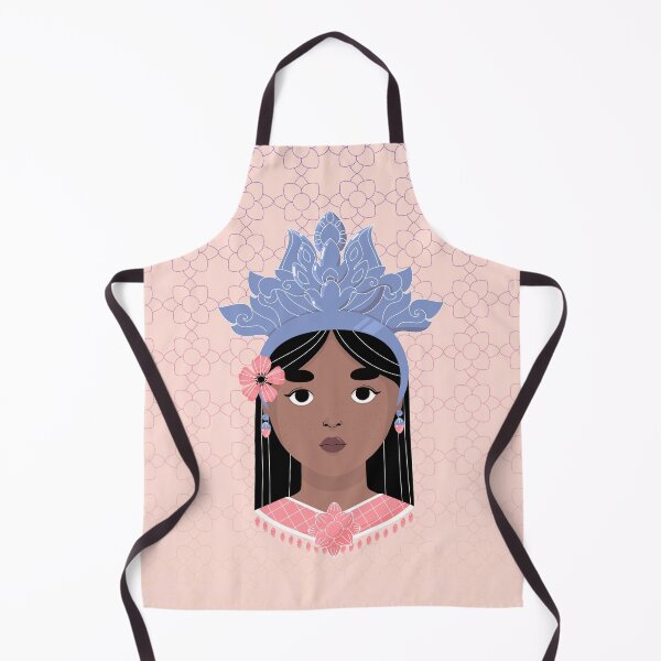 Item preview, Apsara Portrait - Black Hair designed and sold by komoukmouk.