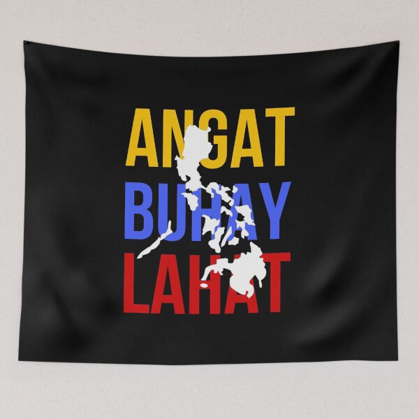 Item preview, Angat Buhay lahat, Philippine map designed and sold by efenem.