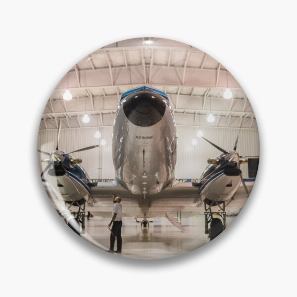 Item preview, DC-3/C-47 conversion in hangar. designed and sold by hardOFseeing.