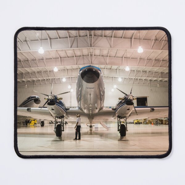 Item preview, DC-3/C-47 conversion in hangar. designed and sold by hardOFseeing.
