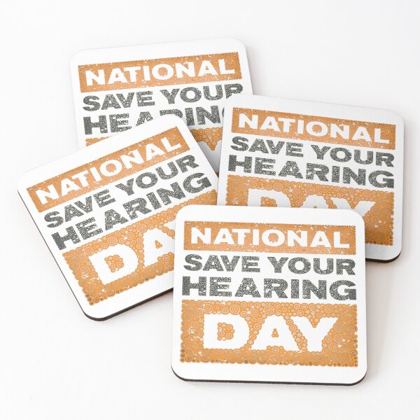 Item preview, NATIONAL SAVE YOUR HEARING DAY designed and sold by Pierre Bernard Jr.