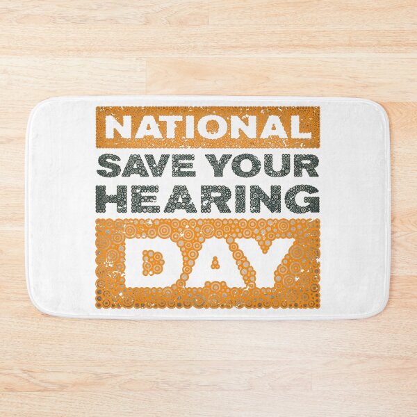 Item preview, NATIONAL SAVE YOUR HEARING DAY designed and sold by Pierre Bernard Jr.