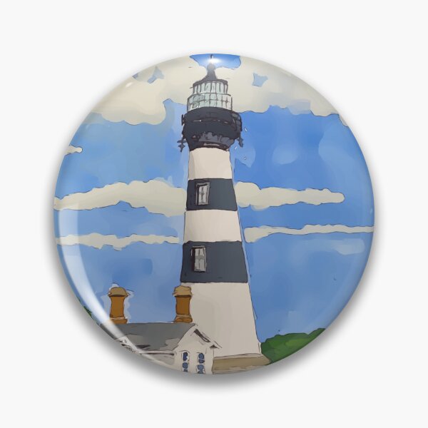 Item preview, Bodie Lighthouse on Cape Hatteras National Seashore  - WelshDesigns designed and sold by welshdesigns.