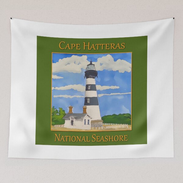 Item preview, Bodie Lighthouse on Cape Hatteras National Seashore  - WelshDesigns designed and sold by welshdesigns.