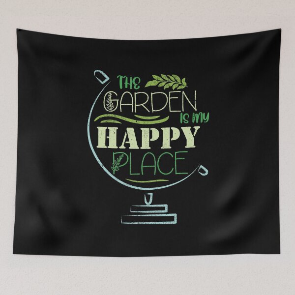 Item preview, Funny The Garden Is My Happy Place Retirement Plan Gardening designed and sold by MadrigueraSM-.