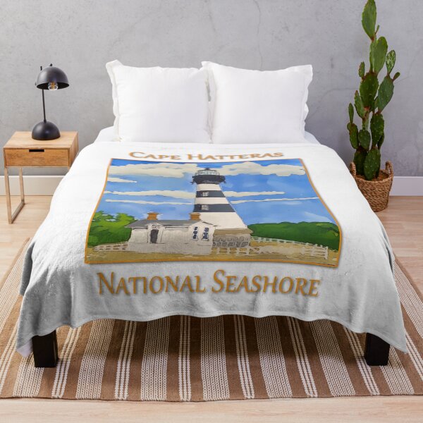 Item preview, Bodie Lighthouse on Cape Hatteras National Seashore  - WelshDesigns designed and sold by welshdesigns.