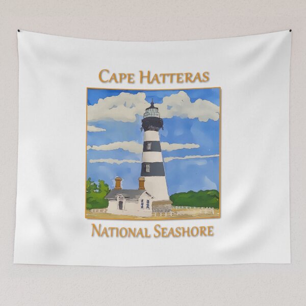 Item preview, Bodie Lighthouse on Cape Hatteras National Seashore  - WelshDesigns designed and sold by welshdesigns.