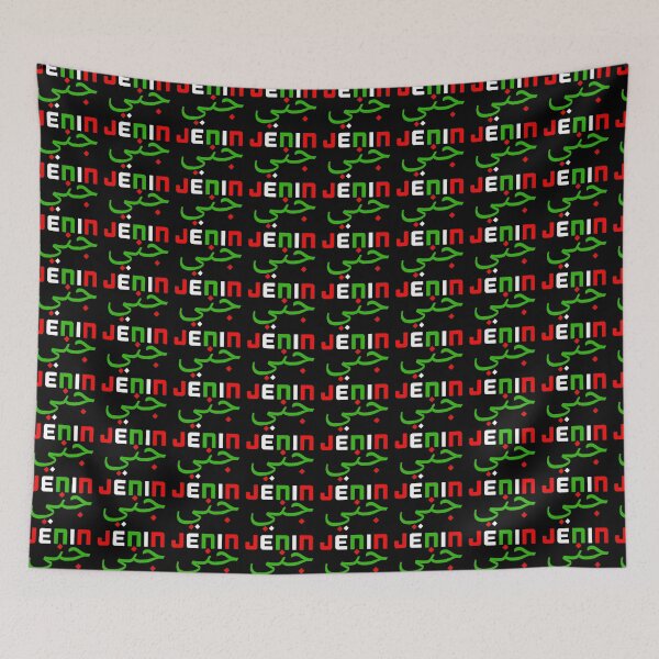Item preview, Jenin - Palestine Flag designed and sold by Tony Cisse.