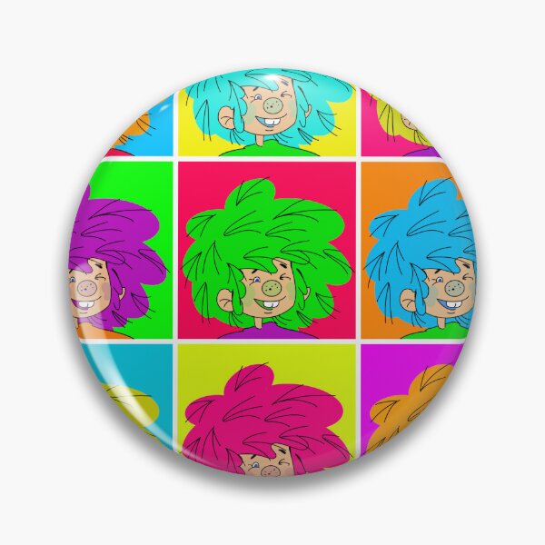 Item preview, Warhol inspired iconic Pumuckl  designed and sold by BlueVanCreative.