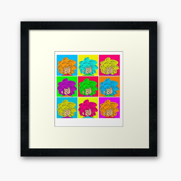 Item preview, Pumuckl emblématique inspiré de Warhol designed and sold by BlueVanCreative.
