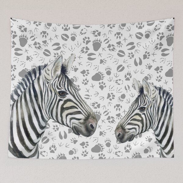 Item preview, Watercolor Zebra designed and sold by MerWishes.