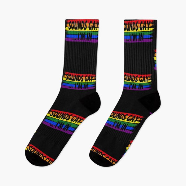 Item preview, Sounds Gay I'm In - Funny LGBTQ Gay Pride Vintage designed and sold by Optix.