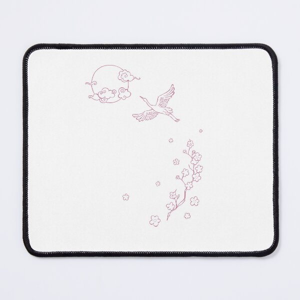 Item preview, Pink crane designed and sold by chidori.