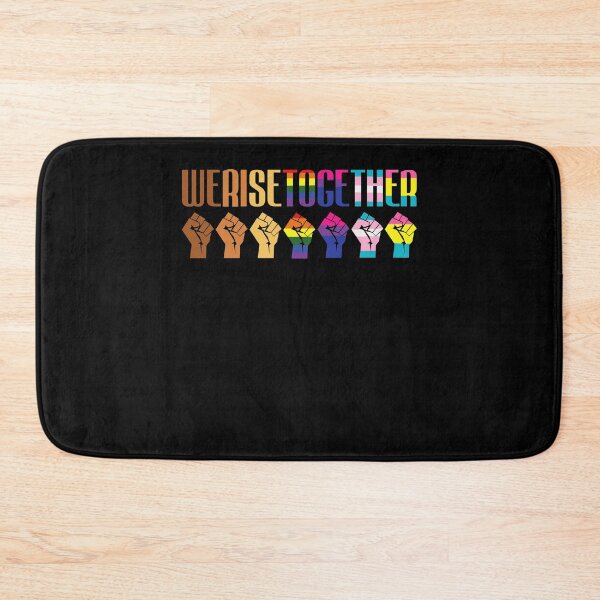 Item preview, We Rise Together - Black Lives Matter LGBTQ Unity designed and sold by Optix.