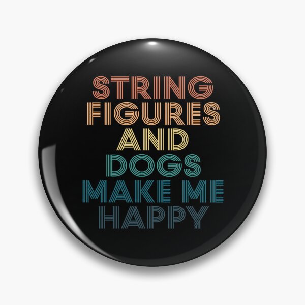 Item preview, String Figures And Dogs Make Me Happy- Gift for String Figures & Dogs Fans designed and sold by kindxinn.
