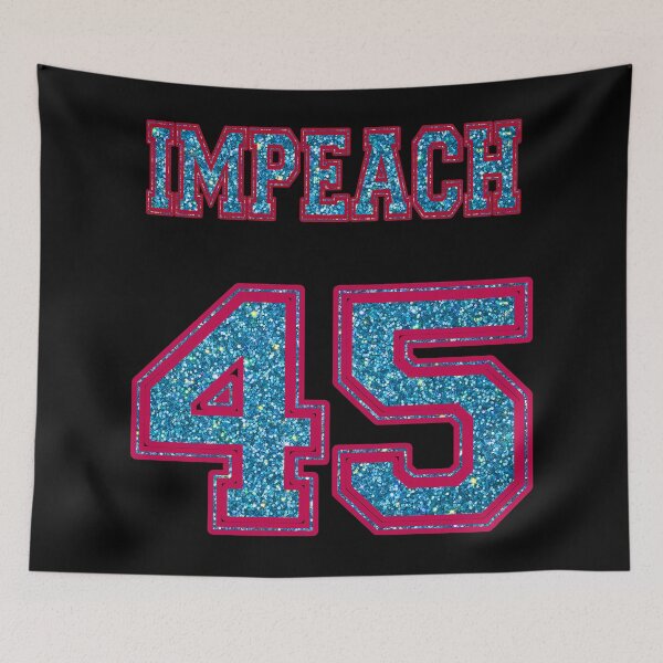 Item preview, Impeach 45 Blue  designed and sold by Thelittlelord.