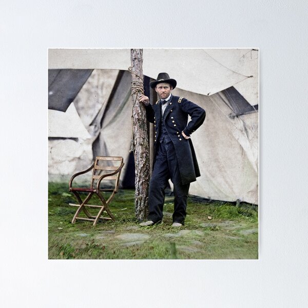 Item preview, Ulysses S. Grant, Civil War general and 18th president of the US designed and sold by Marina Amaral.